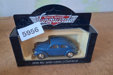 Afbeelding van Lledo Vanguards Fifties and Sixties Classic Collection, Volkswagen Beetle Blue, 1:43