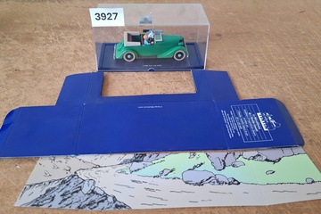 Afbeelding van En voiture Tintin modelauto Moulinsart