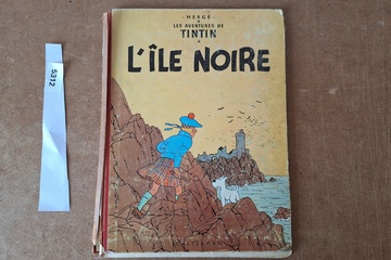 Afbeelding van Hergé Les Aventures de Tintin L'Ile Noire Album