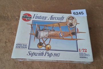 Afbeelding van Airfix, Sopwith Pup 1917 Vintage Aircraft 1:72