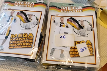 Afbeelding van 6x Mega stropdas Duitsland
