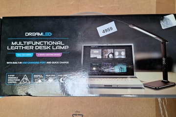 Afbeelding van dreamled multifunctional Leather desk lamp