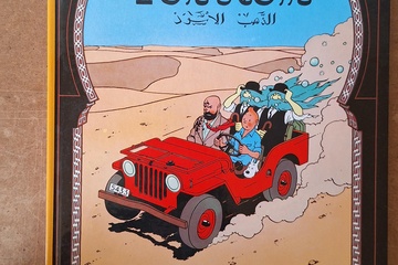 Afbeelding van Hergé Les Aventures de Tintin Au Pays de L'Or Noir album