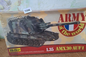 Afbeelding van Heller Army of the World - AMX30 AUF1 modelbouwdoos 80798 (1:35)