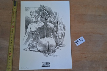 Afbeelding van Ex-Libris prent