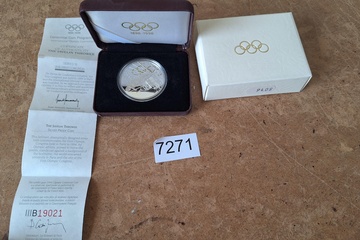 Afbeelding van Zilver Munt Atlanta 96 Olympische spelen