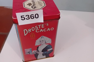 Afbeelding van Droste's Cacao blikken doos