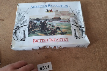 Afbeelding van Accurate Figures Ltd, American Revolution British Infantry miniatuurfiguren set 1:72