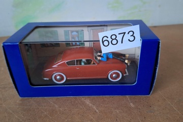 Afbeelding van Met Kuifje in de Auto Modelauto Moulinsart