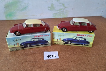 Afbeelding van Dinky Toys Atlas Edition DS 19 Citroën 2 stuks