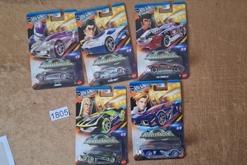Afbeelding van Hot Wheels Silver Series Acceleracers 5 stuks