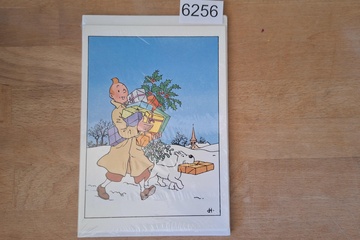 Afbeelding van Kuifje Kerstkaarten