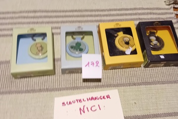 Afbeelding van Sleutelhangers Nici 4 stuks