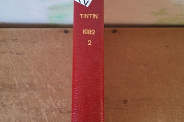 Afbeelding van Journal de Tintin album met tijdschriften 1982 Deel 2