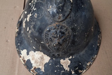 Afbeelding van WO II Belgische helm Rijkswacht 