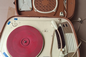 Afbeelding van Teppaz lyon platenspeler in opbergkoffer