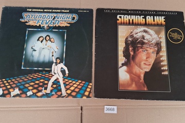 Afbeelding van Staying alive & Saturday Night Fever lp's