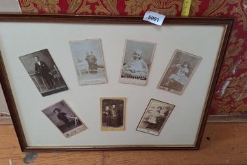 Afbeelding van oude foto's in kader