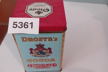 Afbeelding van Droste's Cacao blikken doos