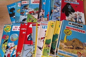 Afbeelding van Partij Strips oa Robbedoes & Kwabbernoot, Marsupilami ea
