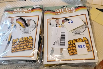 Afbeelding van 6x Mega stropdas Duitsland