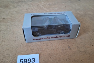 Afbeelding van Grell, Porsche 911 Carrera Cabriolet Open Black, 1:43
