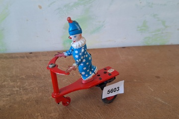 Afbeelding van Blikken speelgoed Clown Step