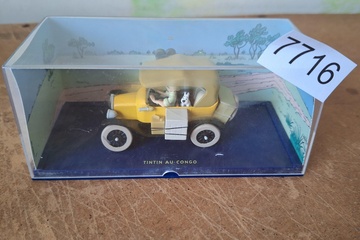 Afbeelding van Bij Kuifje in de Auto Modelauto Moulinsart