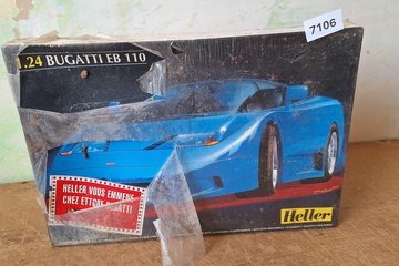 Afbeelding van Heller Bugatti EB 110 modelbouwdoos 738 (1:24)