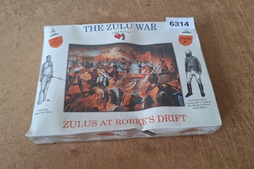 Afbeelding van Call To Arms, The Zulu War Zulus at Rorke's Drift nr. 6 miniatuurfiguren set 1:32