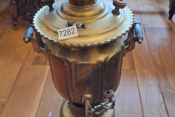 Afbeelding van Antieke Koperen Samovar