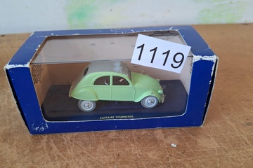 Afbeelding van Bij Kuifje in de auto Moulinsart modelauto