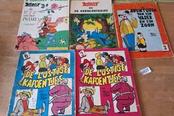 Afbeelding van partij strips oa De lustige kapoentjes, ea