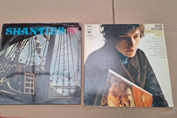 Afbeelding van Lp's Shanties & Bob Dylan