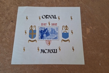 Afbeelding van Postzegelvel Orval Postfris