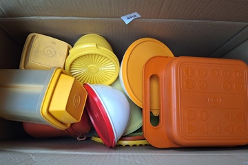 Afbeelding van Partij Tupperware dozen ed