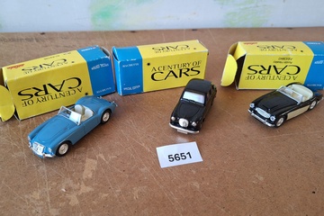 Afbeelding van A century of cars hachette modelauto's
