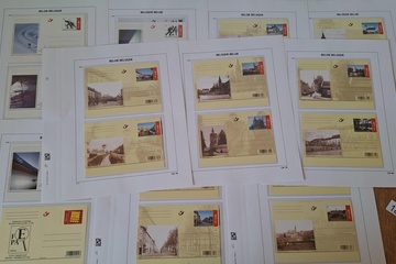 Afbeelding van Postkaarten België op Davo bladen