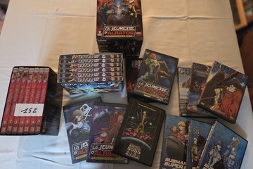 Afbeelding van Uitgebreide verzameling anime dvd's, waaronder boxsets van Astro Le Petit Robot, La Jeunesse d'Albatros en diverse losse dvd-titels – Lot 152