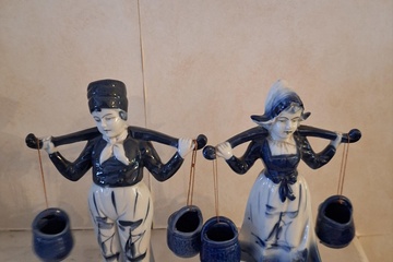 Afbeelding van Beeldjes Man & Vrouw waterdragers
