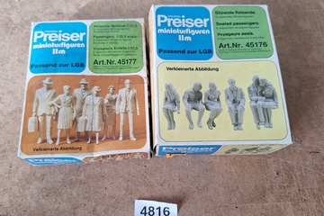 Afbeelding van Preiser Miniatuurfiguren 45177 45176