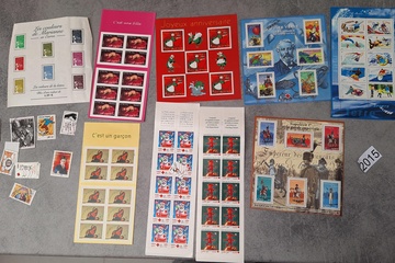 Afbeelding van Postzegelvellen Frankrijk Postfris