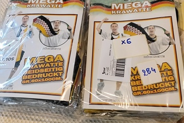 Afbeelding van 6x Mega stropdas Duitsland