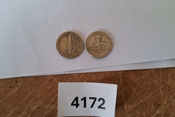 Afbeelding van Zilver munten one Dime