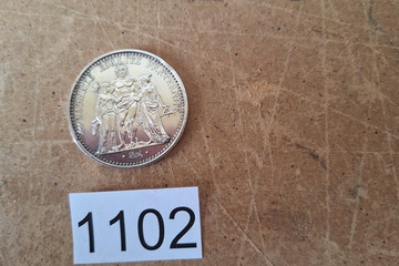Afbeelding van Zilver Munt Frankrijk 10 Francs