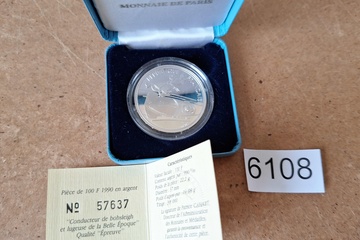 Afbeelding van Zilver Munt  Albertville '92 