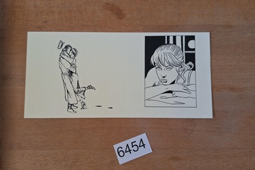 Afbeelding van Ex-Libris prent