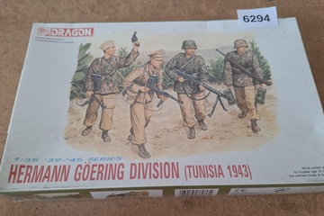 Afbeelding van Dragon, Hermann Goering Division (Tunisia 1943) nr. 6294 modelbouwset 1:35