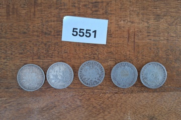 Afbeelding van Zilver Munten Frankrijk 1 Francs