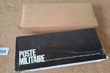 Afbeelding van Poste Militaire, Military Figurines for the Collector 90mm Kits Cast in White Metal